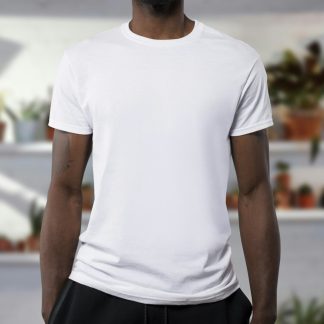 Uerey0 Men's Classic Crew Neck T-Shirt — Soft Cotton Everyday Tee